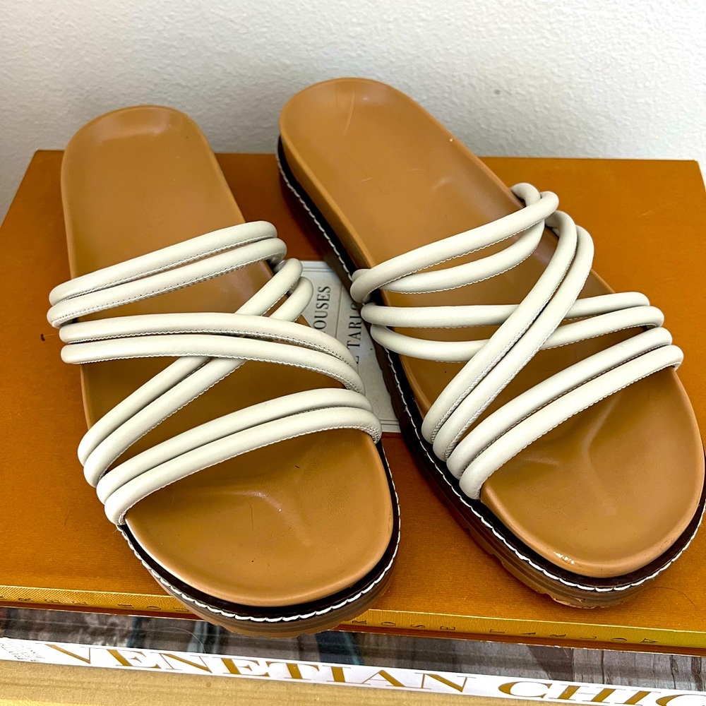 MADEWELL Strappy Comfy Sandals Chunky SZ10